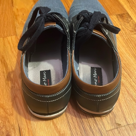 Discover the stylish Bruno Marc blue sneakers that elevate your footwear game. - Picture 3 of 5